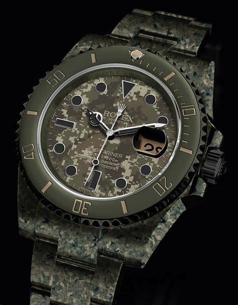 camo rolex submariner